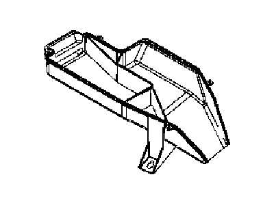 Mopar 5189137AA Cover-A/C And Heater