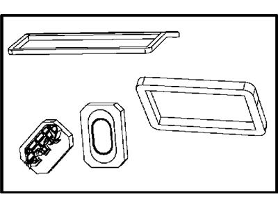 Mopar 5191348AB Seal Kit-A/C And Heater Unit