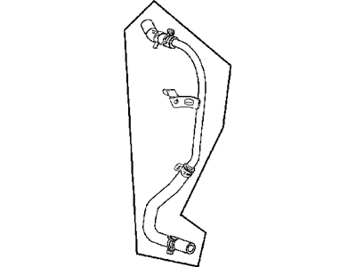 Chrysler Transmission Oil Cooler Hose - 4884297AE