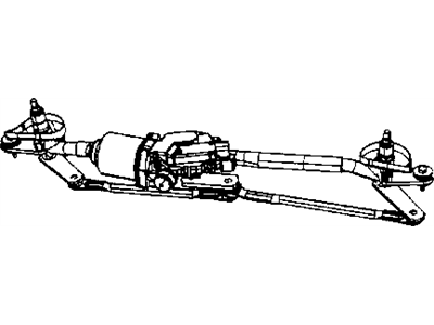 Dodge Caliber Wiper Motor - 5183273AA