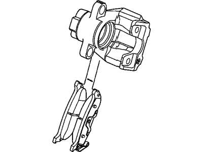 Mopar 5114441AA CALIPER-Disc Brake