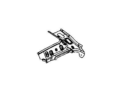 Mopar 5160137AB REINFMNT-D Pillar Upper