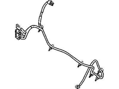 Mopar 56051075AB Wiring-Transfer Case Jumper