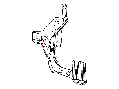 Mopar 53032753AB Pedal-Accelerator