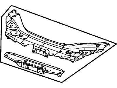 Mopar 4814722AA CROSSMEMBER-Radiator