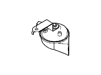 Mopar 5059008AB Horn