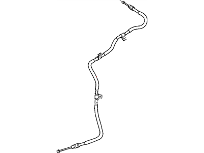 2013 Dodge Viper Parking Brake Cable - 5181737AB