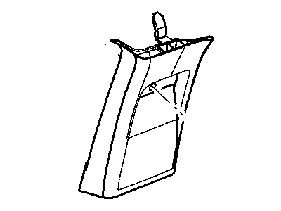 Mopar 5HP48XDHAA Panel-C Pillar