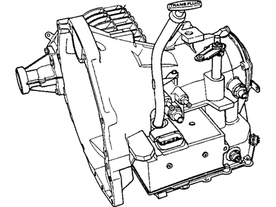 Mopar 5013904AA Transaxle Package With Torque Converter