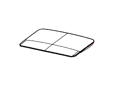 Mopar 68036052AA Glass-SUNROOF