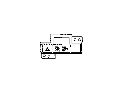 Mopar 68025899AA Switch-Instrument Panel