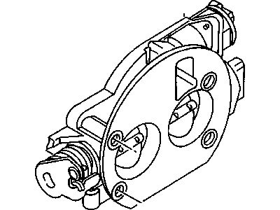 2003 Dodge Ram 2500 Throttle Body - 53032691AA