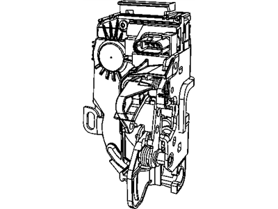 Ram 2500 Door Latch Assembly - 68071880AA