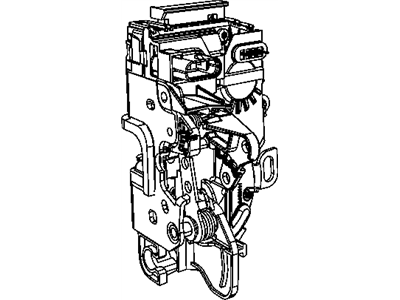 Ram 1500 Door Latch Assembly - 68071849AC