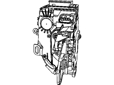 Mopar 68071848AA Front Door Latch