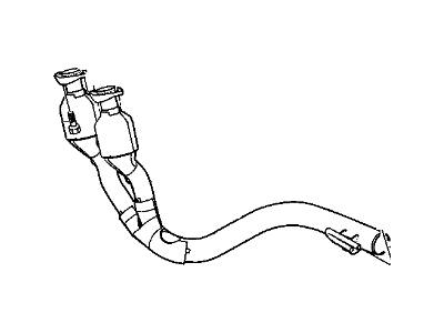 Mopar 52101242AB Catalytic Converter