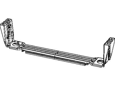 Mopar 5112199AB WEATHERSTRIP-Lower Radiator CROSSMEMBER