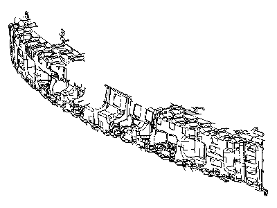 Mopar 4806257AA ABSORBER-Rear Energy