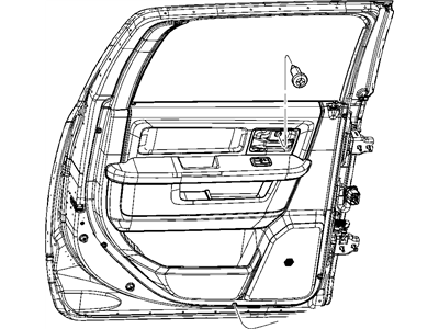 2016 Ram 3500 Door Handle - 68044819AA