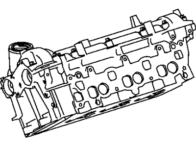 2007 Dodge Sprinter 2500 Cylinder Head - 5175342AB