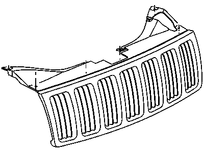 Mopar 5JR621B8AC Grille-Radiator