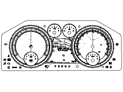 Dodge Ram 1500 Instrument Cluster - 5172184AG