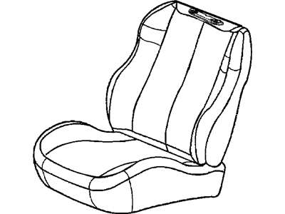 Mopar 4856470AB Frame-Front Seat