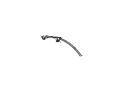 1998 Dodge Ram 1500 Parking Brake Cable - 52009017