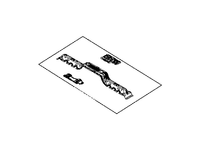 Mopar 55372350AB CROSSMEMBER-Front Seat Retention