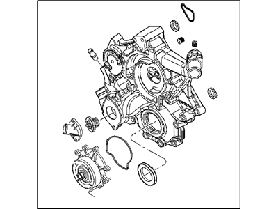 Mopar 5134142AF Cover-Timing