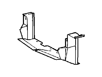 Mopar 5135363AA BAFFLE-Radiator Air