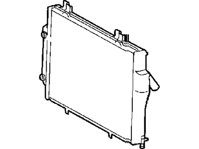 Mopar 5098296AA Engine Cooling Radiator