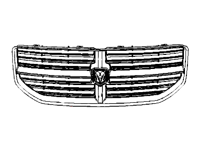 2009 Dodge Caliber Grille - 5030898AD