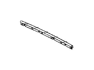 Mopar 5065781AB WEATHERSTRIP-Fender To Hood