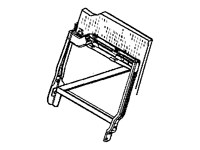 Mopar 1CQ761J3AA Seat Back-Rear