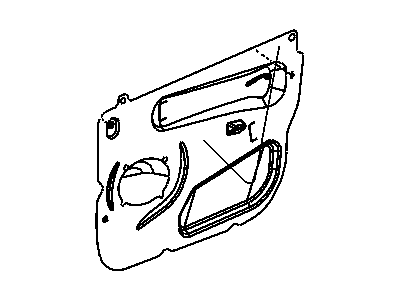 Mopar 55394026AG Shield-Front Door