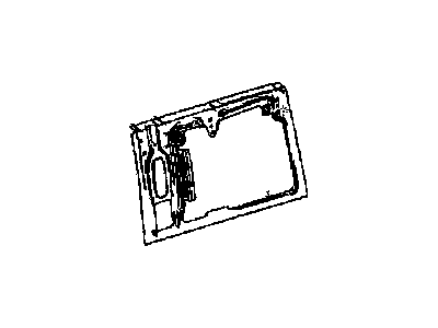 Mopar 68008651AA REINFMNT-Roof Panel