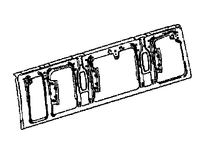 Mopar 68008641AA REINFMNT-Roof Panel