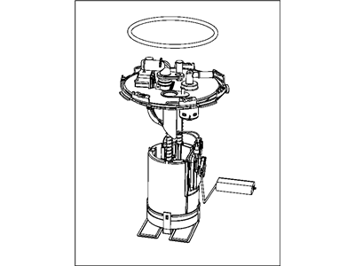 Dodge Dart Fuel Pump - 68166594AA