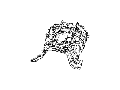 Mopar 55373021AB Shield-Tunnel