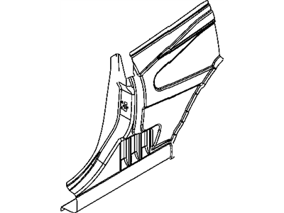 Mopar 5067316AD REINFMNT-Quarter Panel