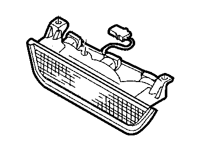 Mopar 55076679 Lamp-High Mounted Stop