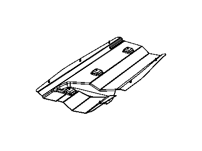 Mopar 55080017AA Seal-Radiator Lower