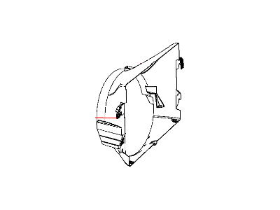 Mopar 55056774AF SHROUD-Fan