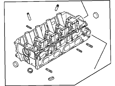 2001 Chrysler Sebring Cylinder Head - MD333869