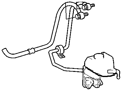Mopar 5097968AA Line-Power Steering Return