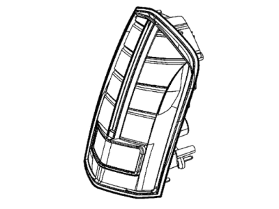 2011 Chrysler 300 Back Up Light - 5182300AA