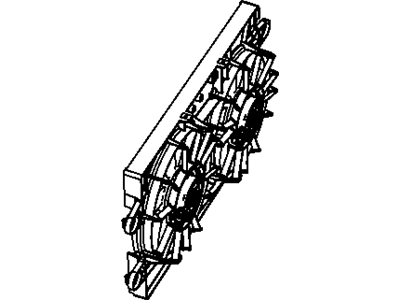 Mopar 68029032AA SHROUD-Fan