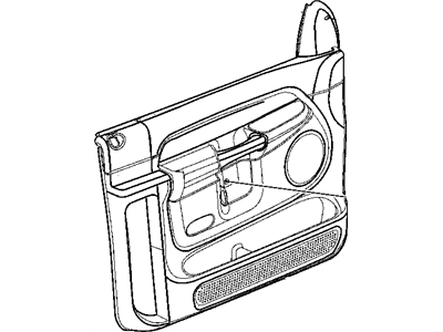 Mopar 5HD44YQLAB Bezel-Lock Knob