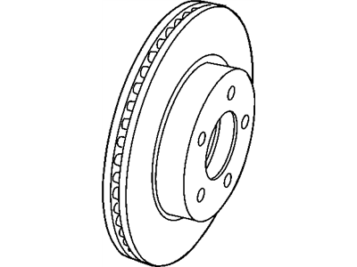 Chrysler Concorde Brake Disc - 4779101AA